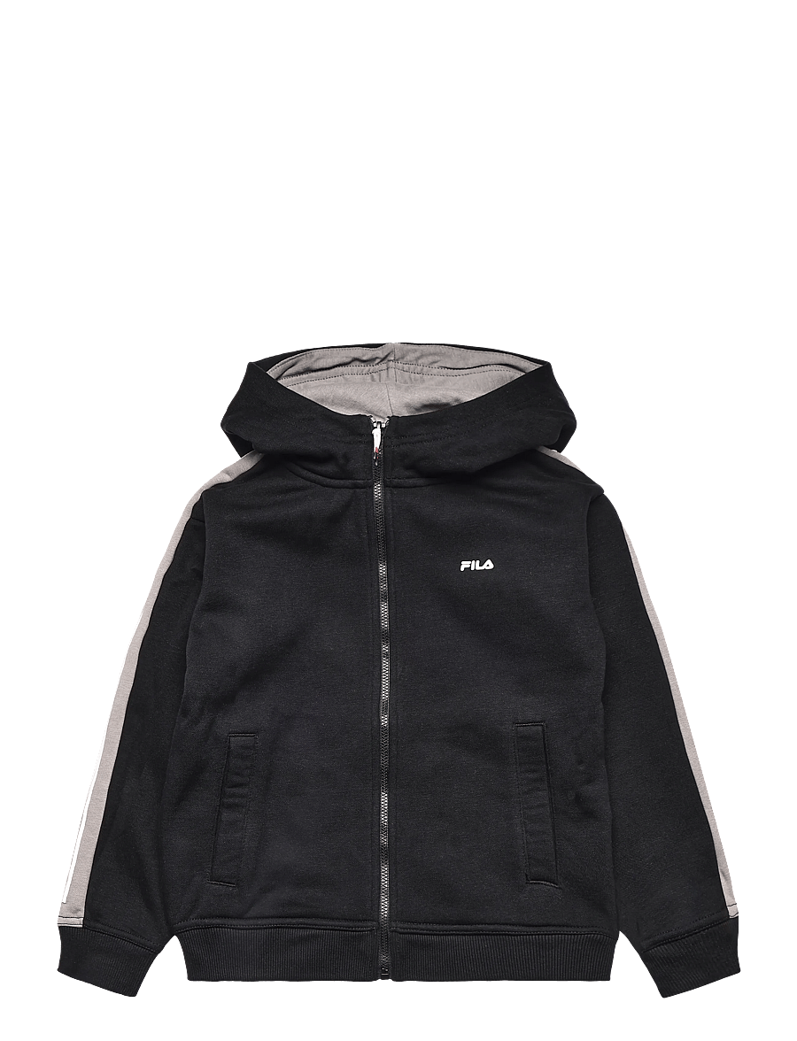 FILA - FAVERGA regular zip hoodie - black - 0
