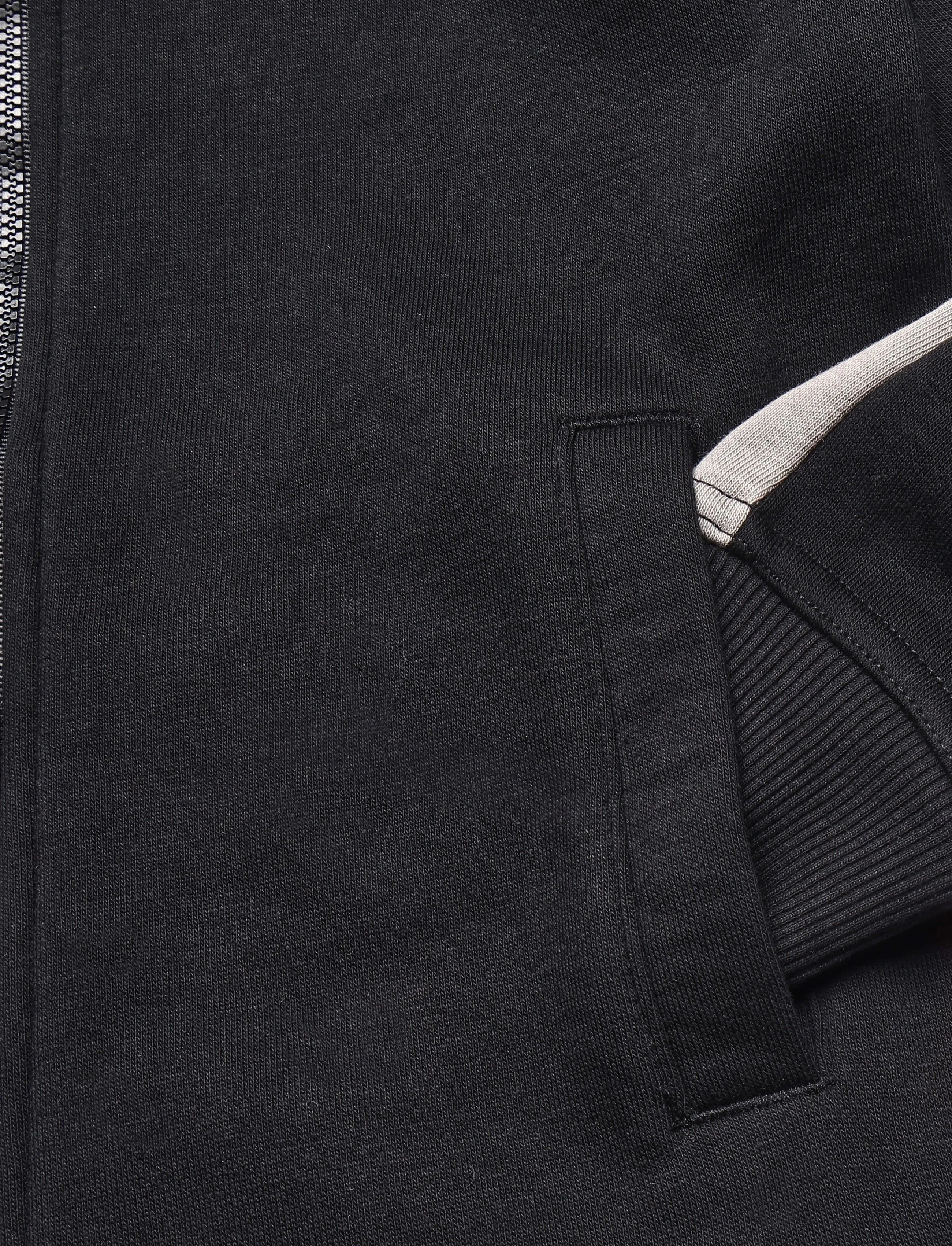 FILA - FAVERGA regular zip hoodie - black - 3