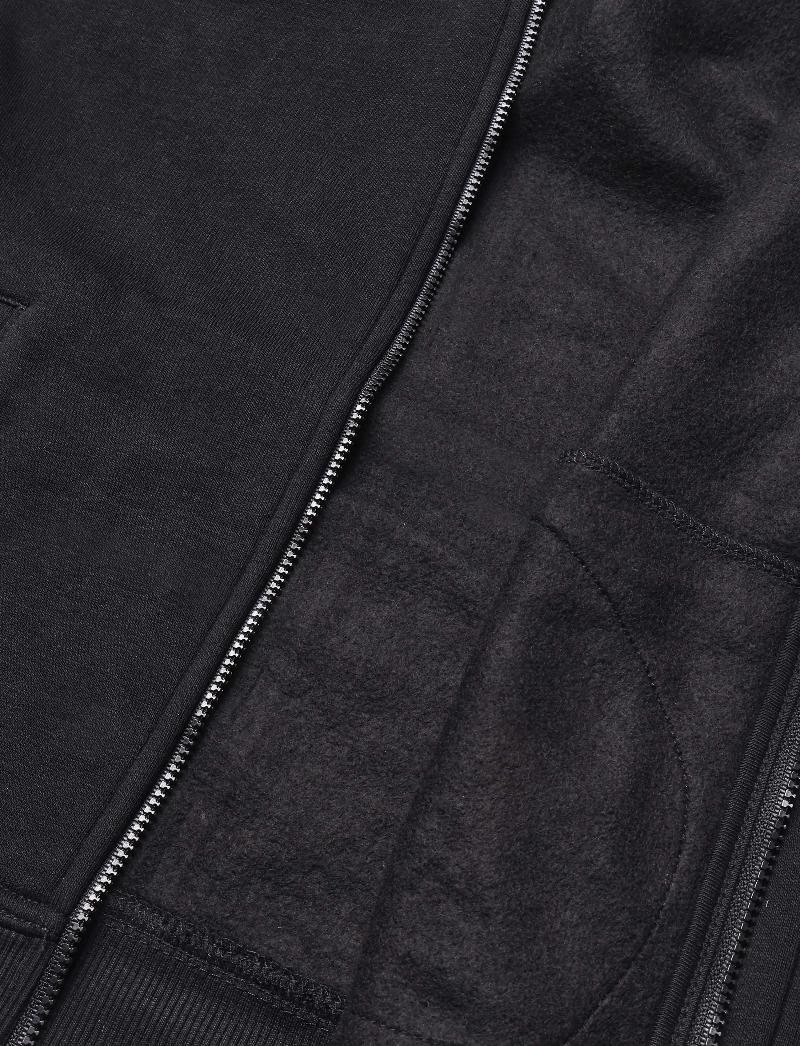 FILA - FAVERGA regular zip hoodie - black - 4