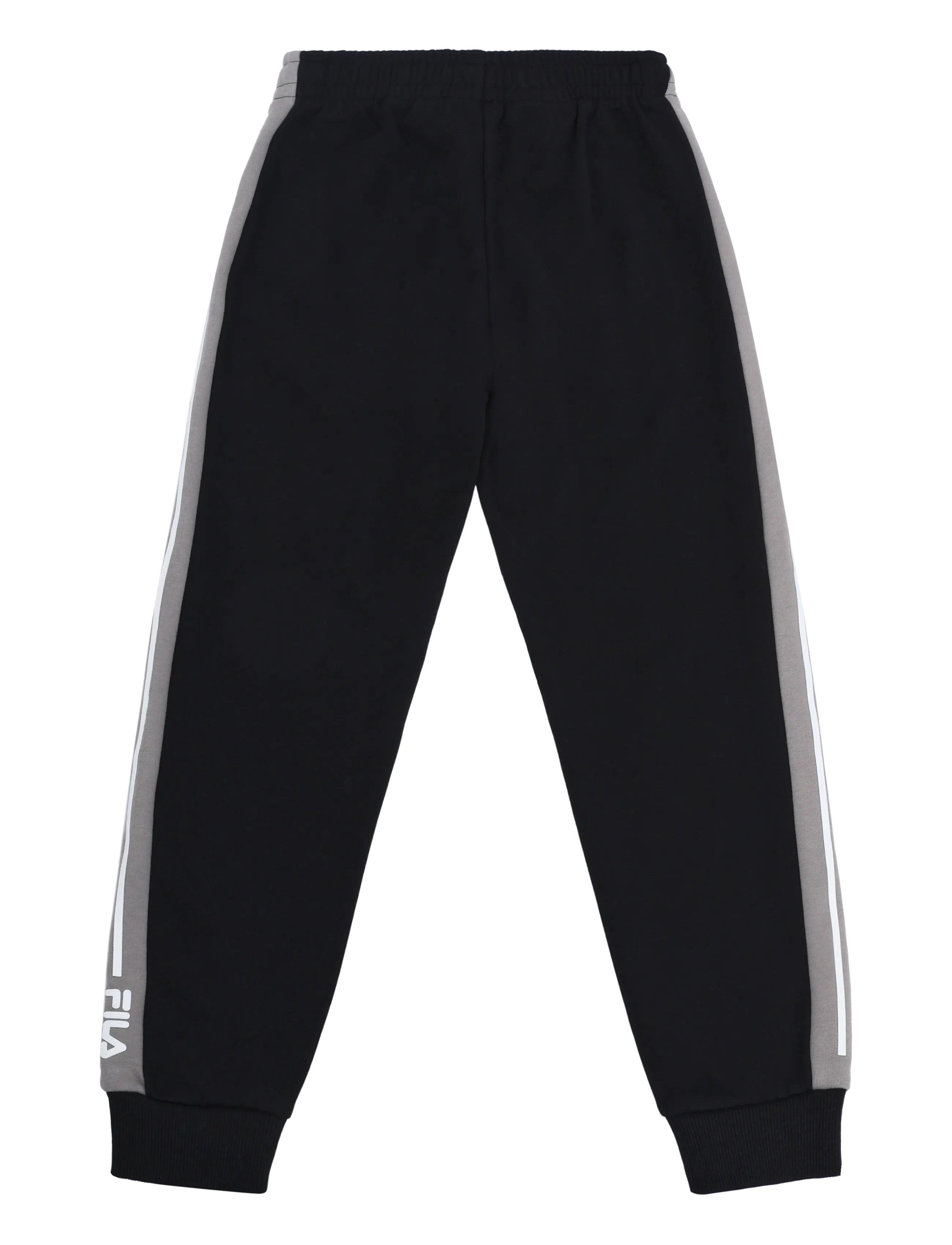 FILA - FAVERGA regular sweatpants - mjukisbyxor - black - 1