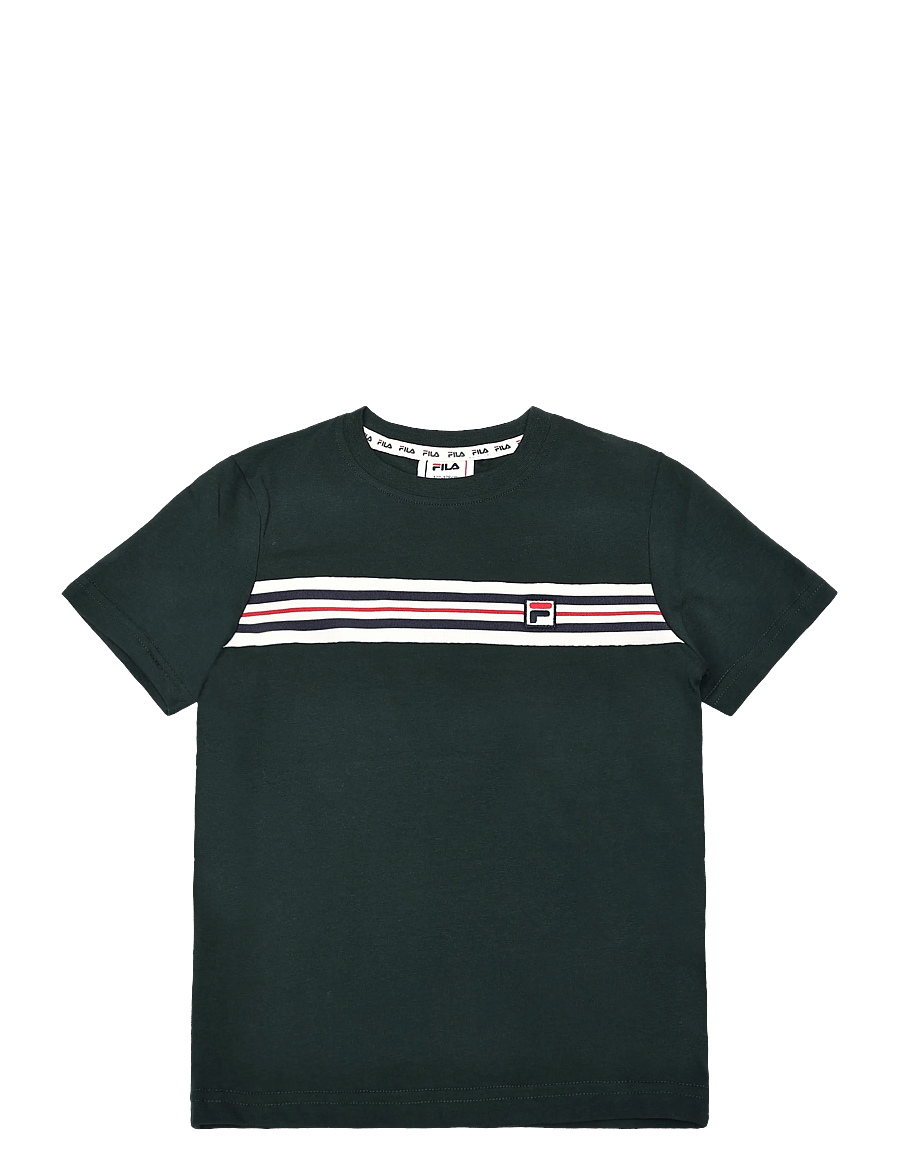 FILA - FELTRE regular taped t-shirt - scarab - 0