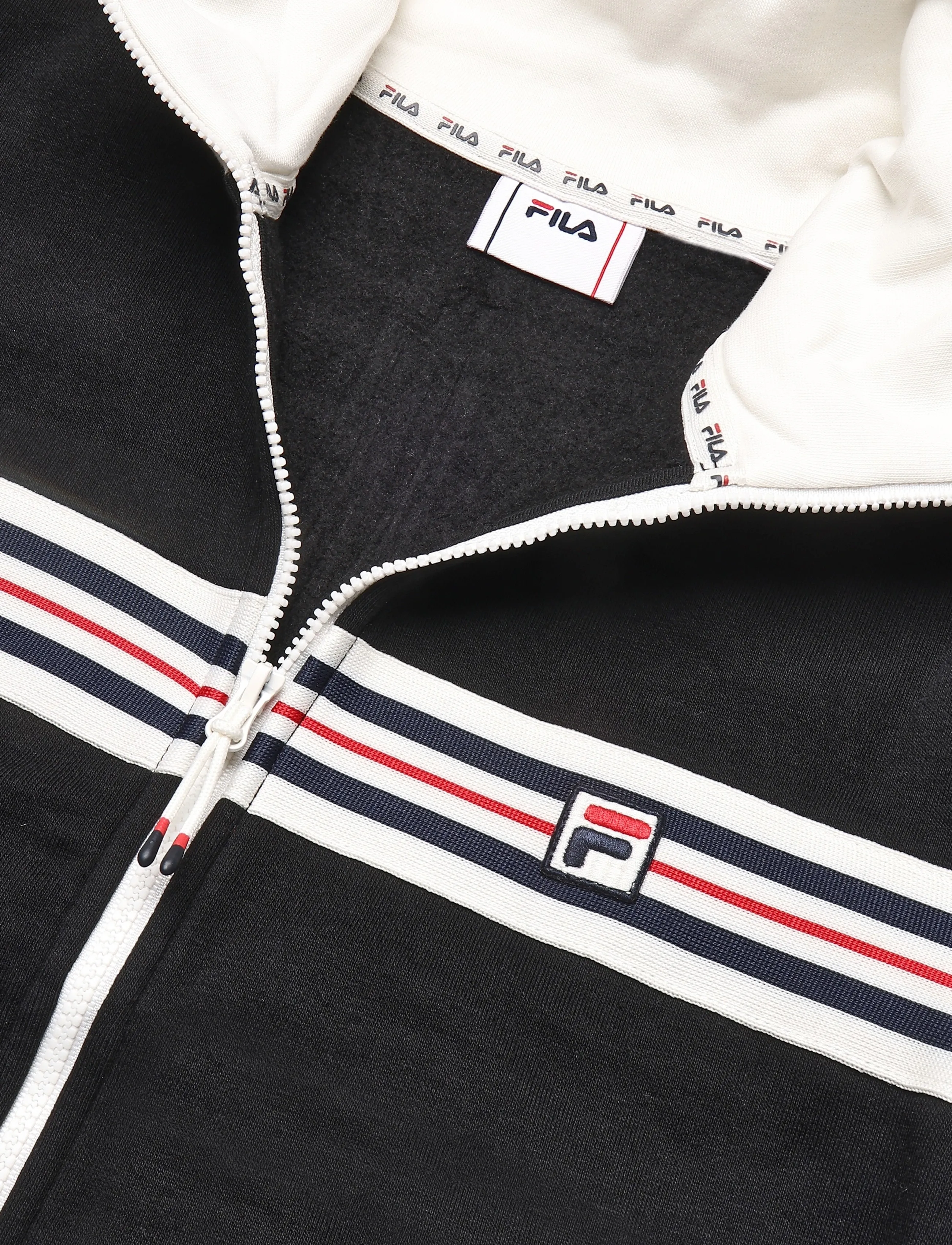 FILA - FELTRE regular taped track jacket - outdoor - black - 2