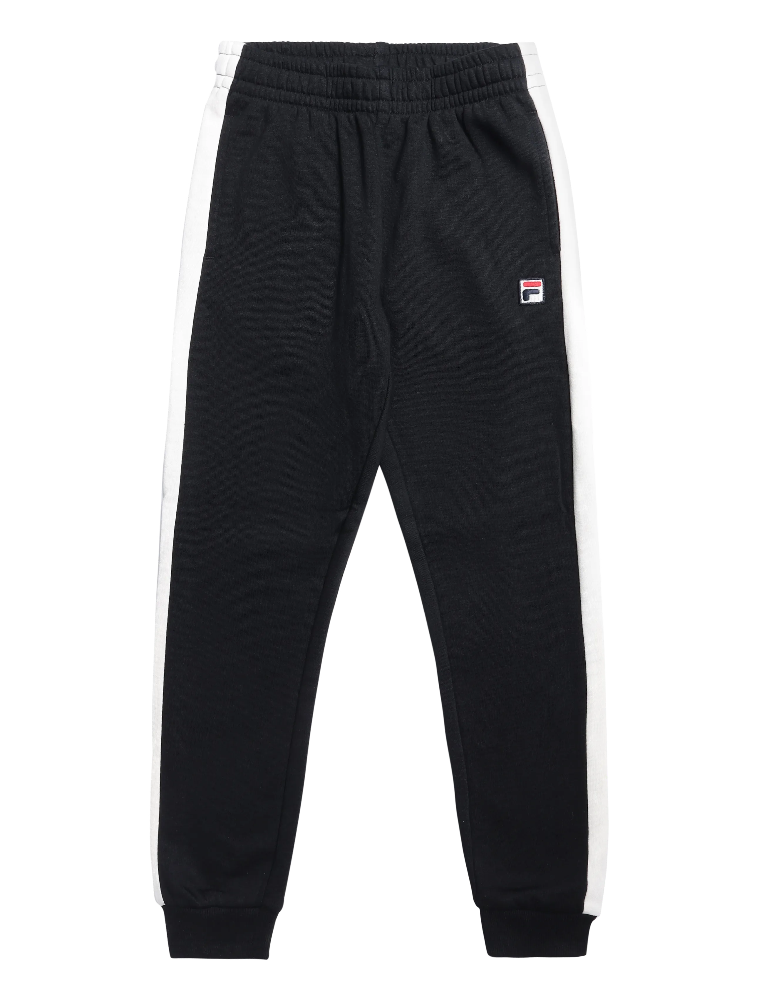 FILA FELTRE regular taped track pants - Barn 98-134 - BLACK / black