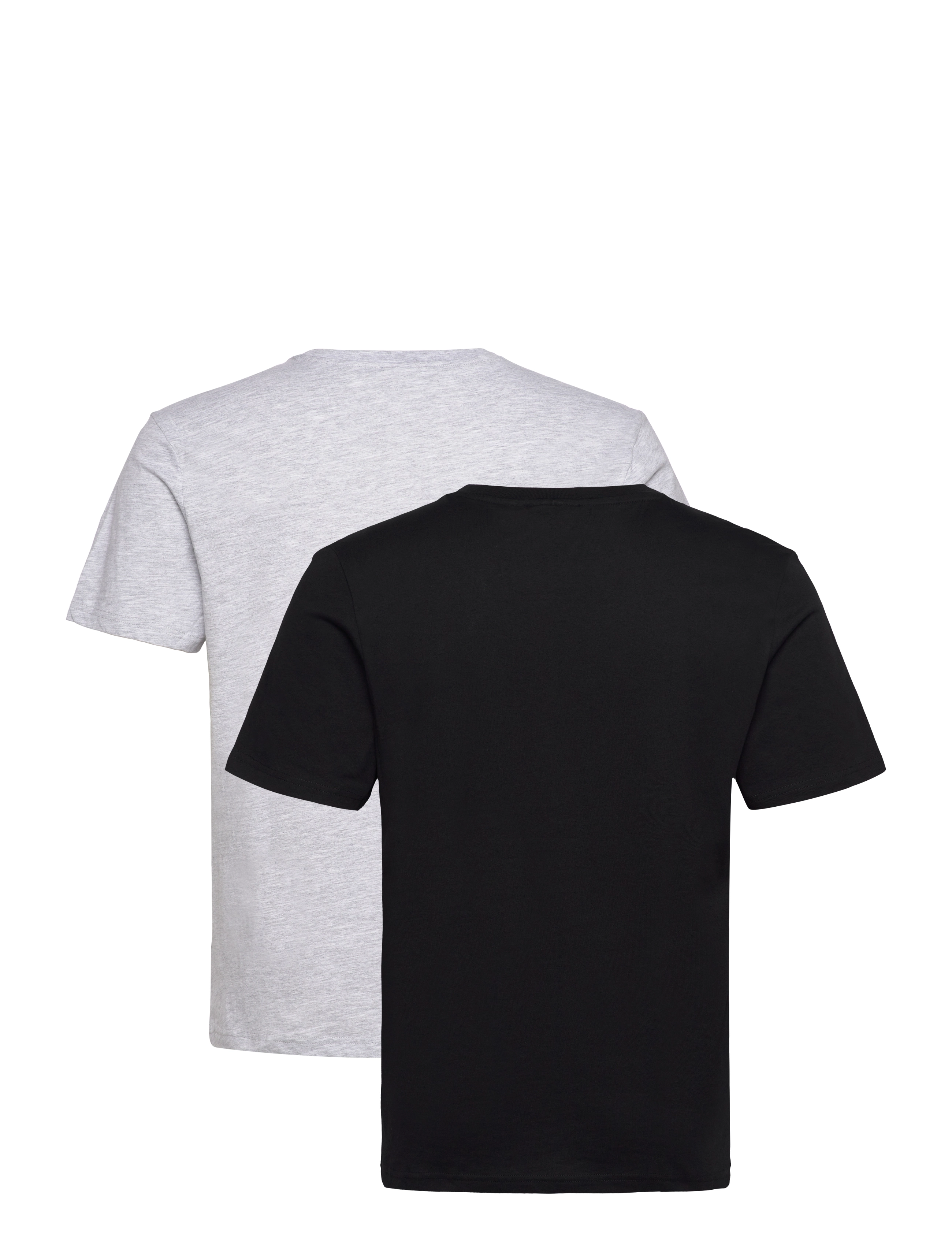 FILA - BROD tee / double pack - madalaimad hinnad - black-light grey melange - 5
