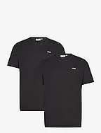 BROD tee / double pack - BLACK-BLACK