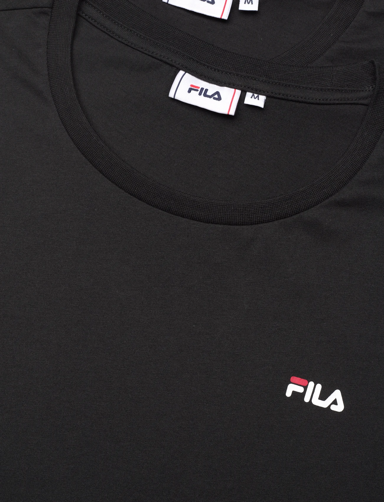 FILA - BROD tee / double pack - lowest prices - black-black - 1