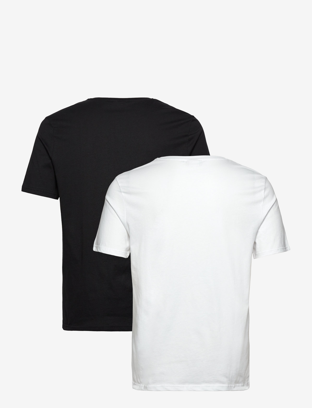 FILA - BROD tee / double pack - die niedrigsten preise - black-bright white - 4