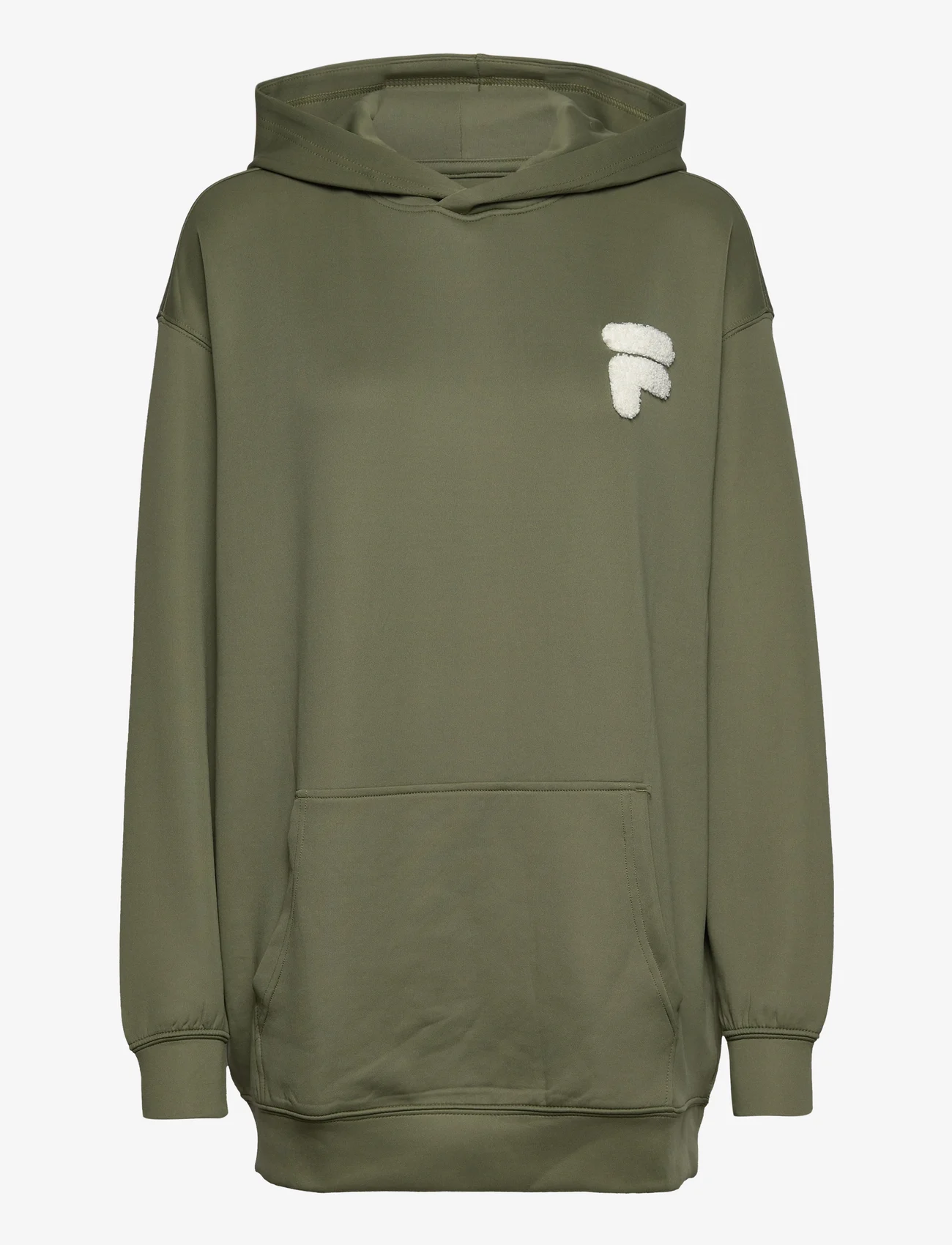 FILA - CATANZARO elongated hoody - sweatshirts & hoodies - loden green - 0