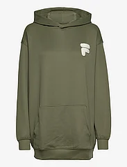 FILA - CATANZARO elongated hoody - sweatshirts & hættetrøjer - loden green - 0