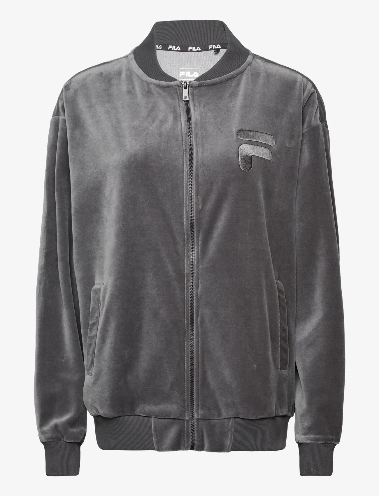 FILA - COMACCHIO college jacket - sweatshirts - iron gate - 0