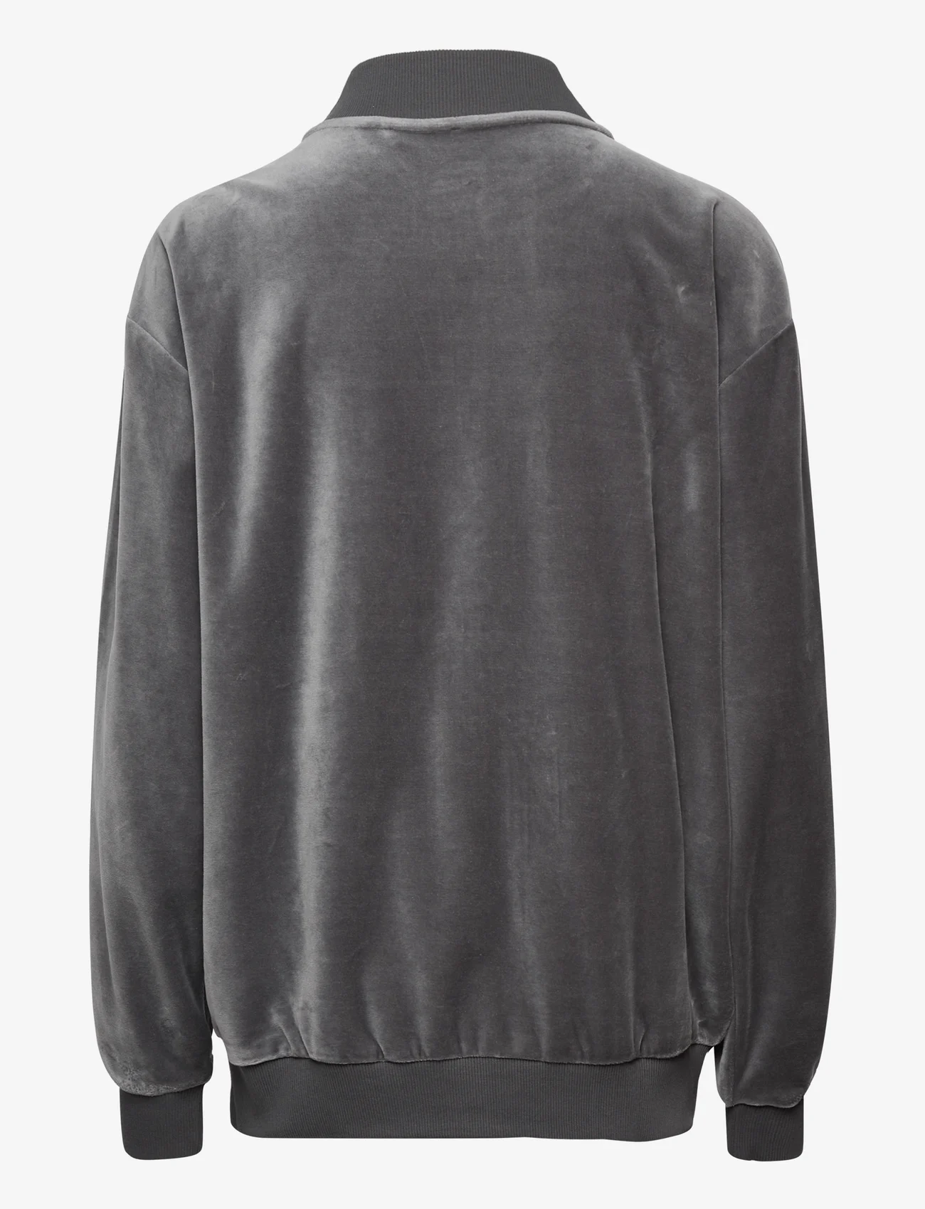 FILA - COMACCHIO college jacket - sweatshirts - iron gate - 1