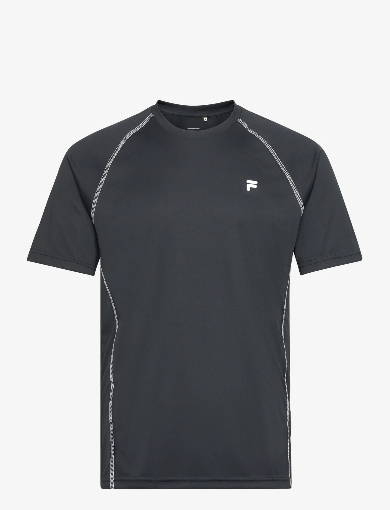 FILA - LEXOW raglan tee - short-sleeved t-shirts - black - 0