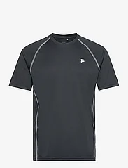 FILA - LEXOW raglan tee - oberteile & t-shirts - black - 0