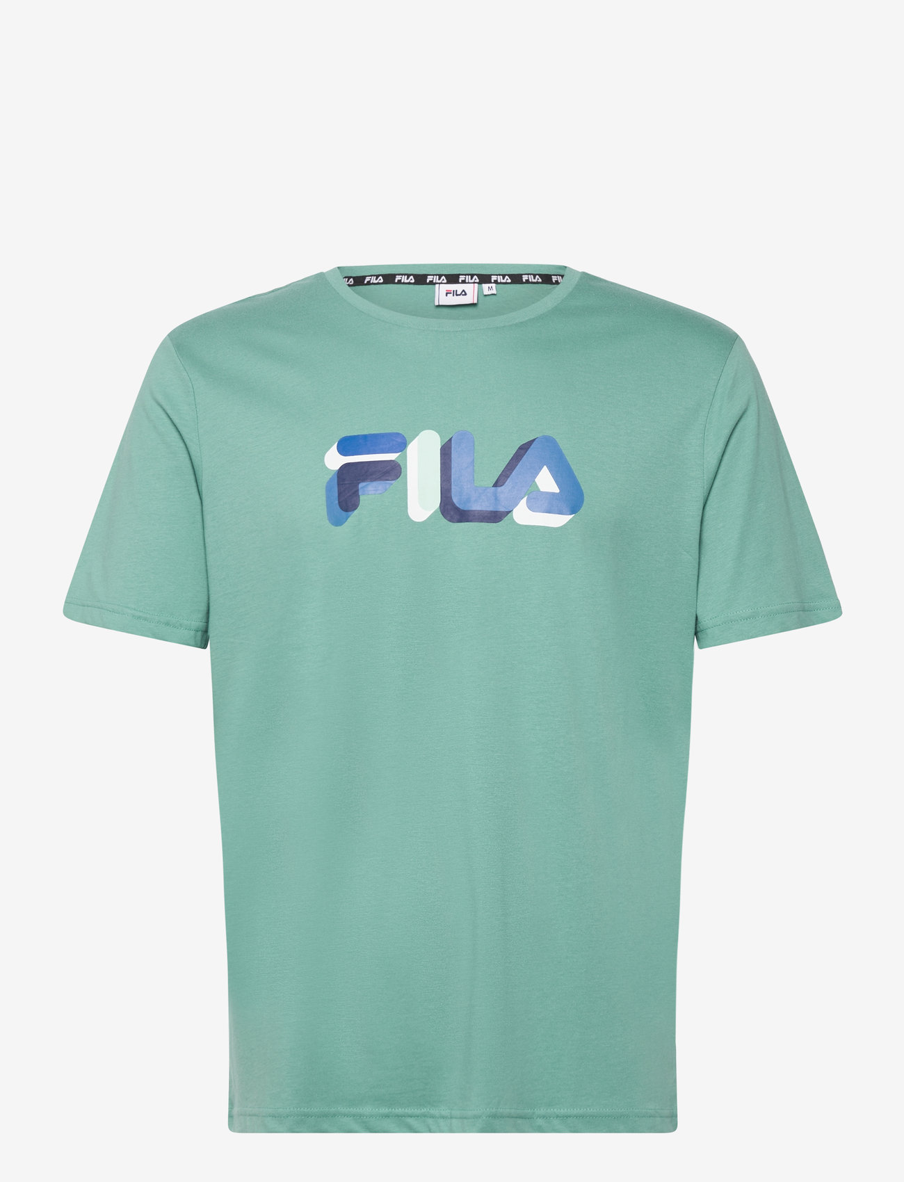 FILA - BLUNK regular graphic tee - beryl green - 0