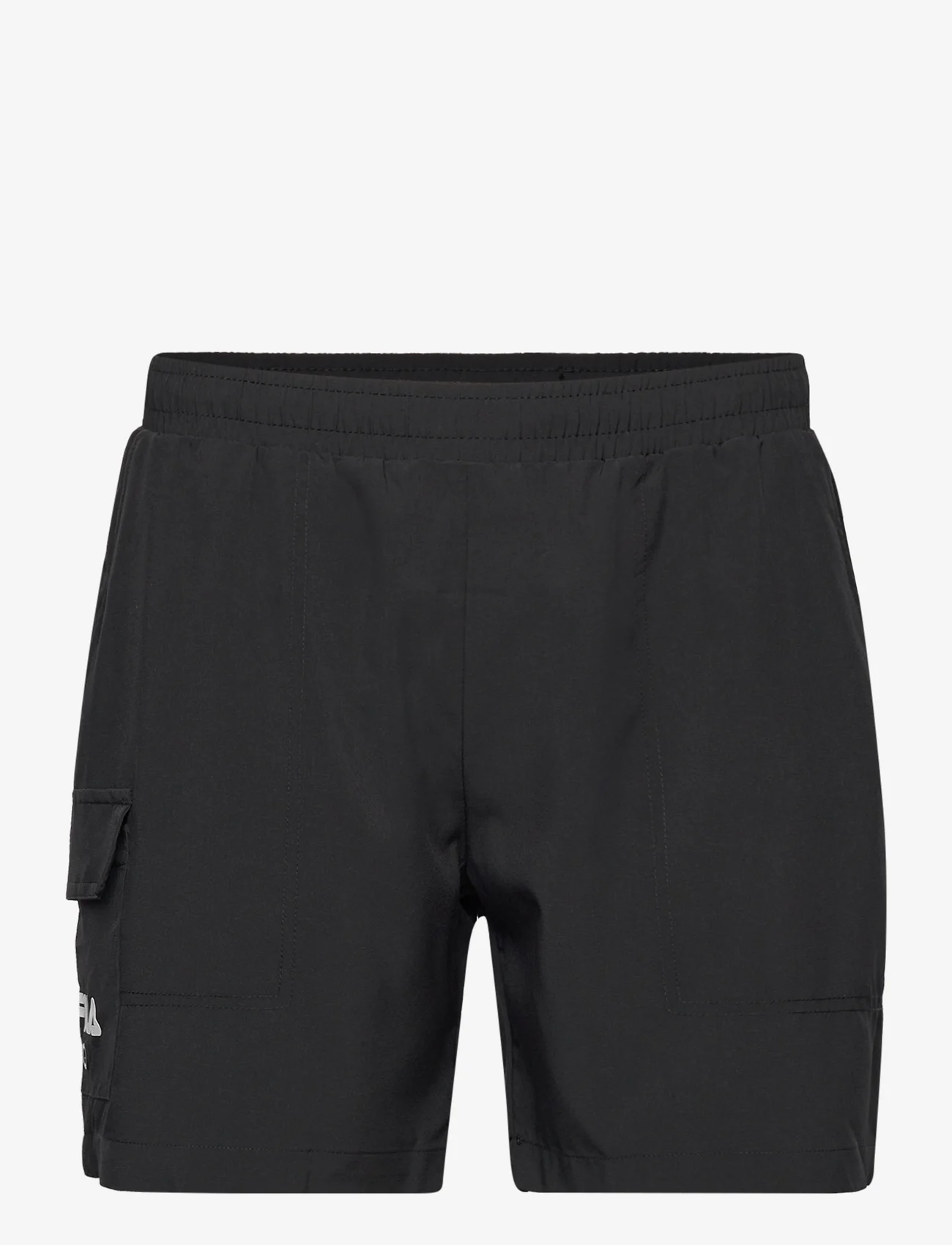 FILA - SALERNO cargo beach shorts - badeshorts - black - 0