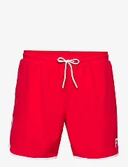 FILA - SCILLA beach shorts - peldšorti - true red - 0