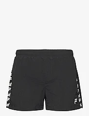 FILA - SEGRATE beach shorts - zemākās cenas - black - 0