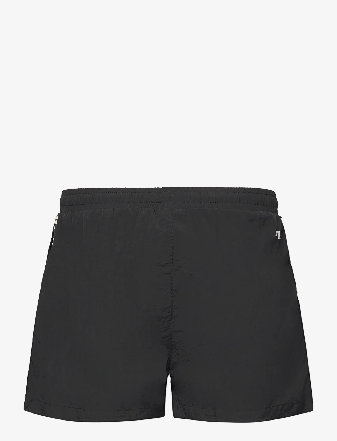 FILA - SEGRATE beach shorts - zemākās cenas - black - 1