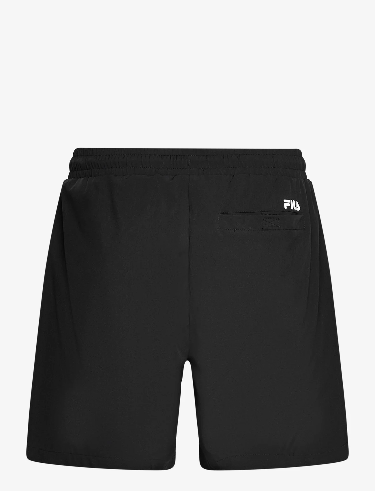 FILA - SEZZE beach shorts - peldšorti - black - 1