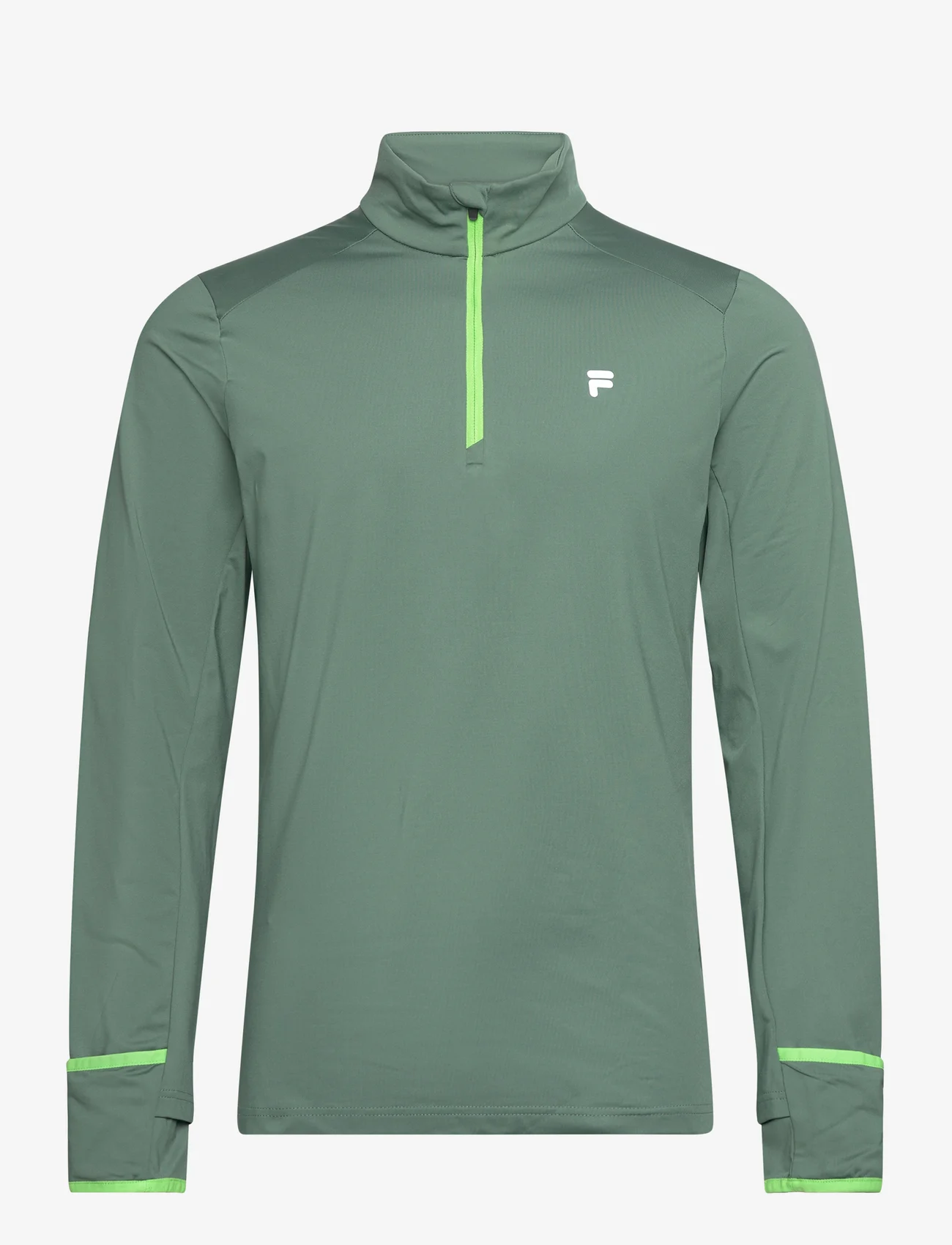 FILA - RESTON running shirt - hoodies - dark forest - 0