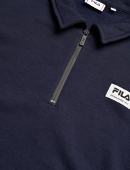FILA - TOLUCA polo sweat shirt - džemperi ar kapuci - black iris - 2