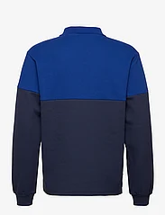 FILA - TOYOHASHI polo long sleeve shirt - džemperi ar kapuci - lack iris-surf the web - 1
