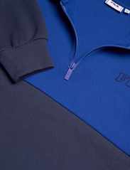 FILA - TOYOHASHI polo long sleeve shirt - bluzy z kapturem - lack iris-surf the web - 2
