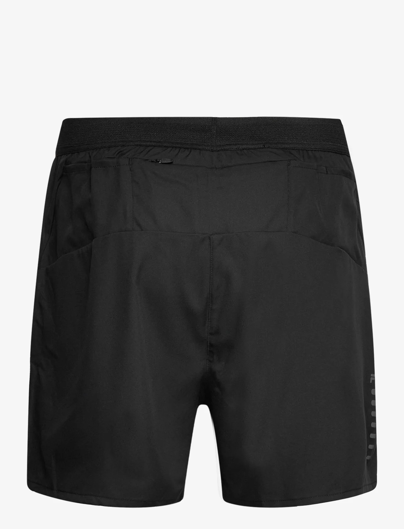 FILA - RIAZA runnig shorts with inner tights - urheilushortsit - black - 1