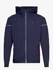 FILA - RUFFANO packable running jacket - kurtki sportowe - black iris - 0