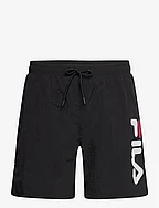 SWASILAND beach shorts - BLACK