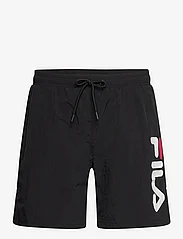 FILA - SWASILAND beach shorts - laagste prijzen - black - 0