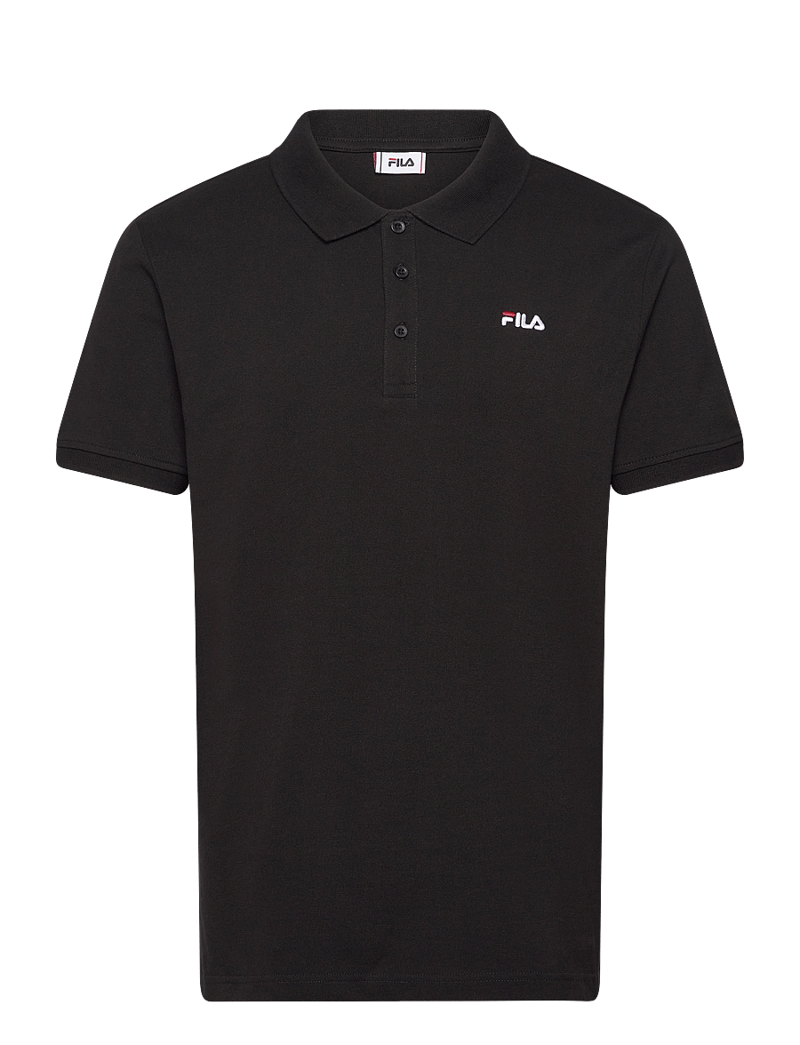 FILA - SUNCHON poloshirt - oberteile & t-shirts - black - 1