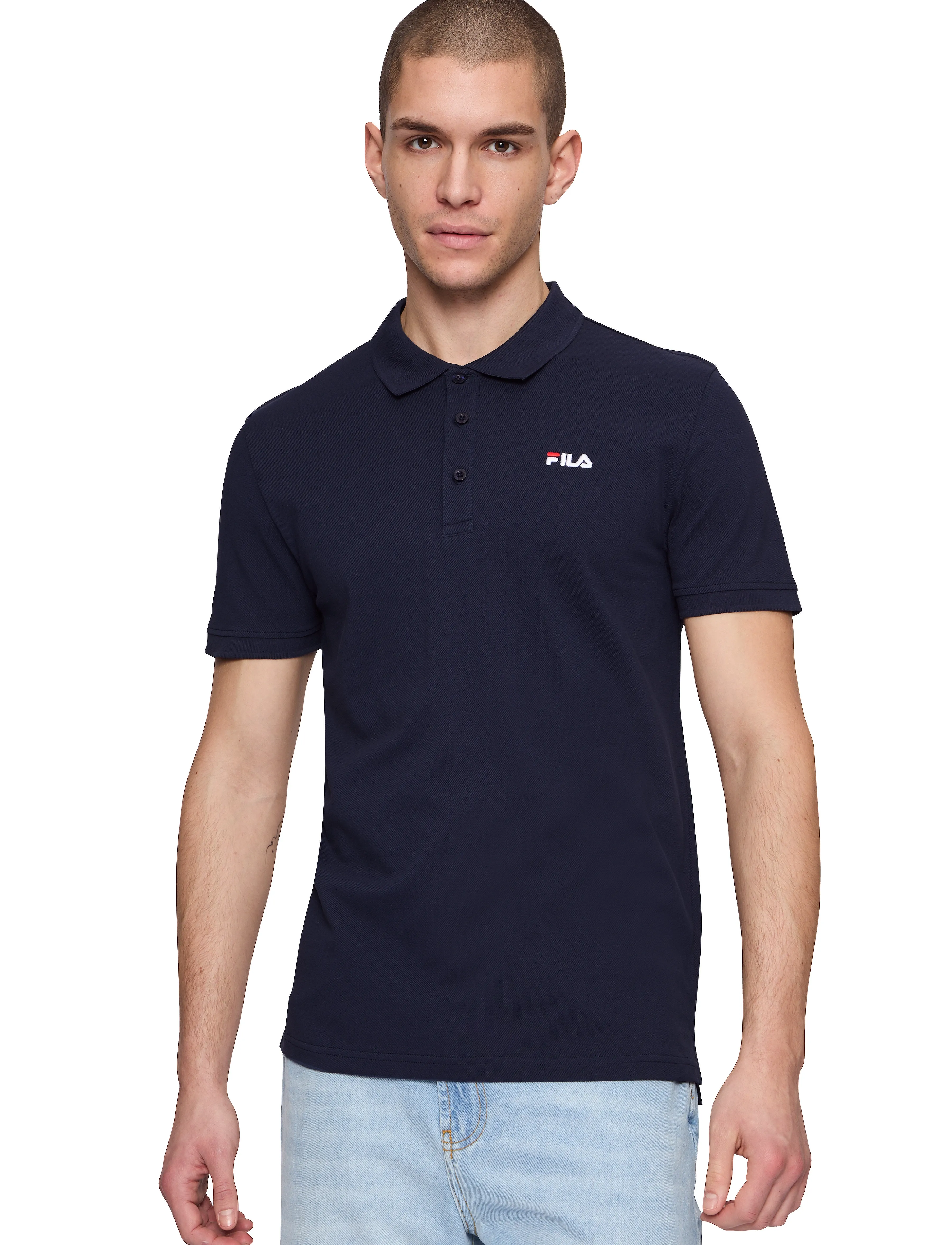 FILA Sunchon Poloshirt, M, Navy, Sport Polos > Sport Short-sleeved Polos, Herre