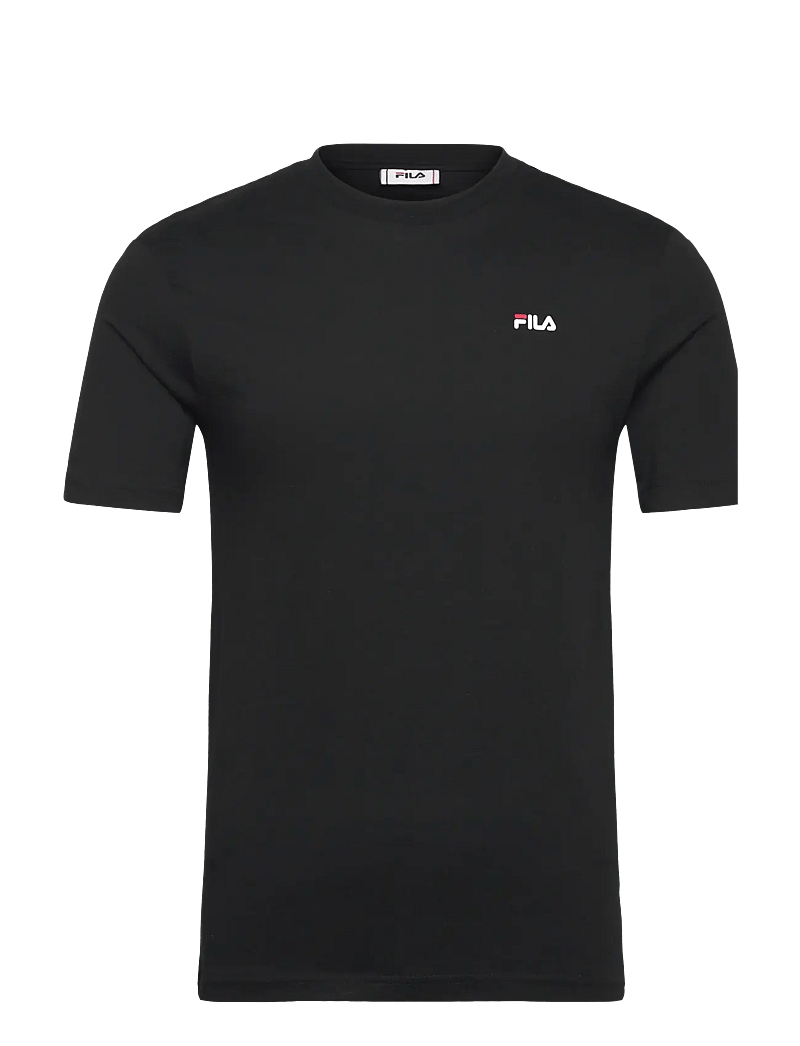 FILA - LAAS regular tee - oberteile & t-shirts - black - 1