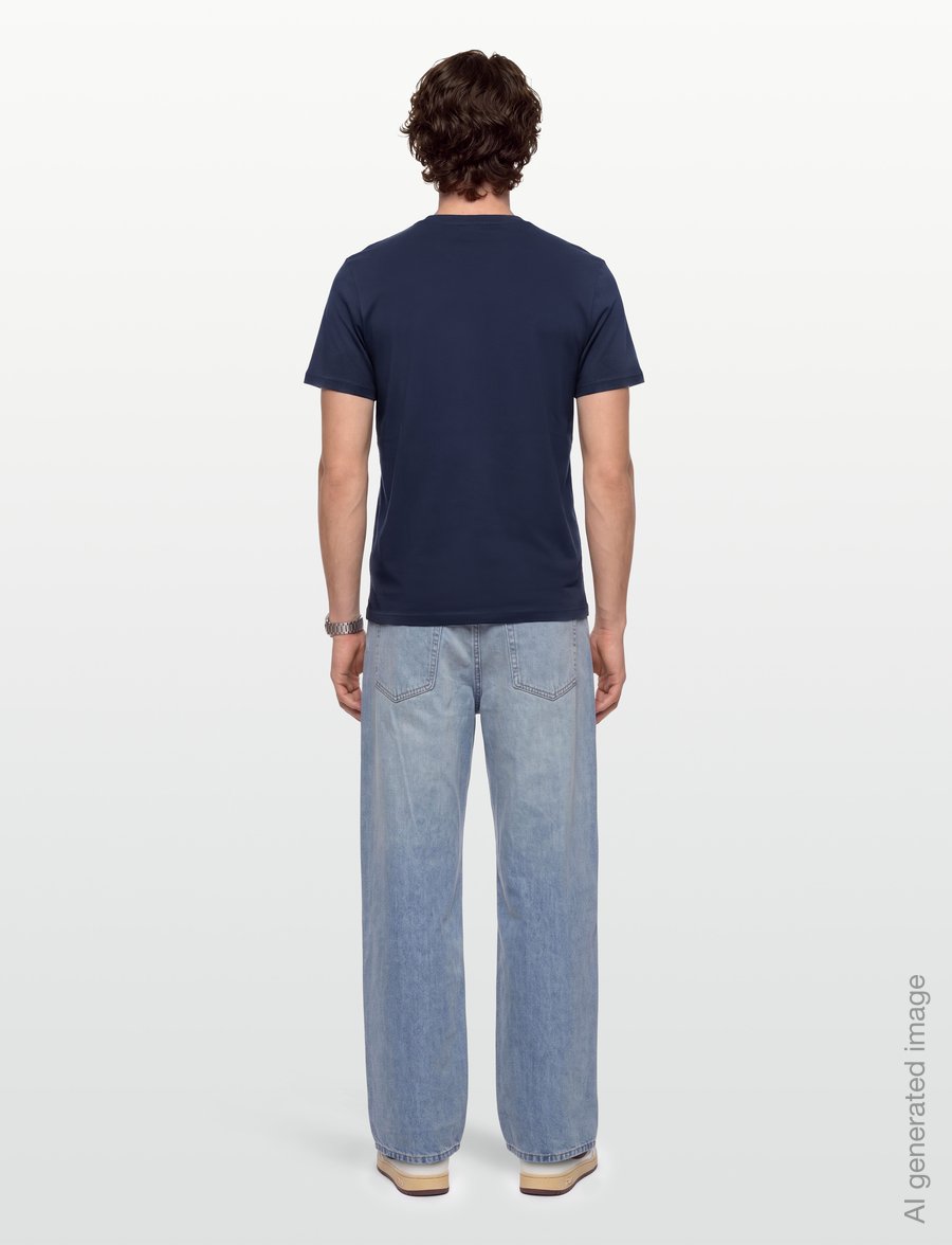 FILA - LAAS regular tee - oberteile & t-shirts - black iris - 4