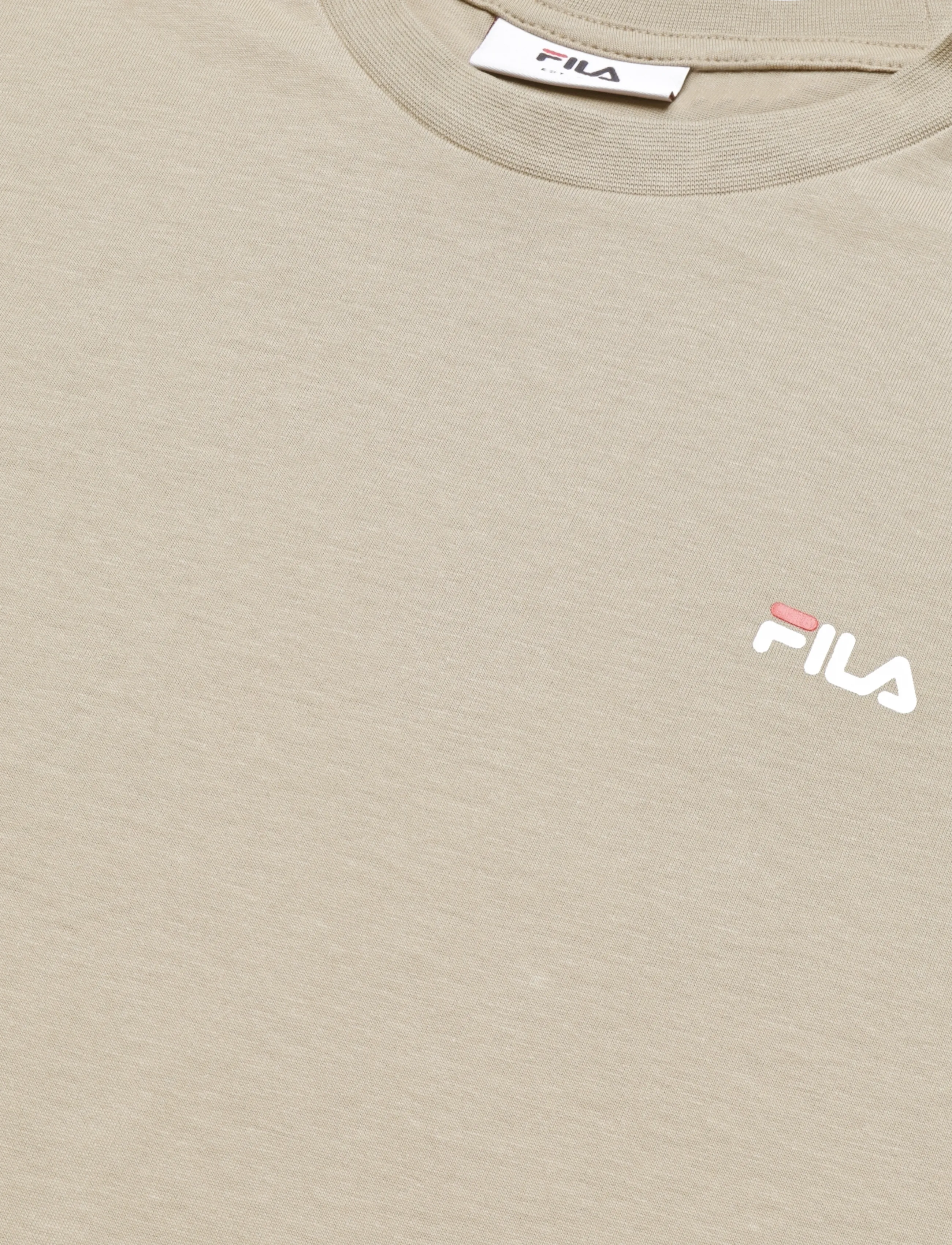 FILA - LAAS regular tee - oberteile & t-shirts - weathered teak - 2