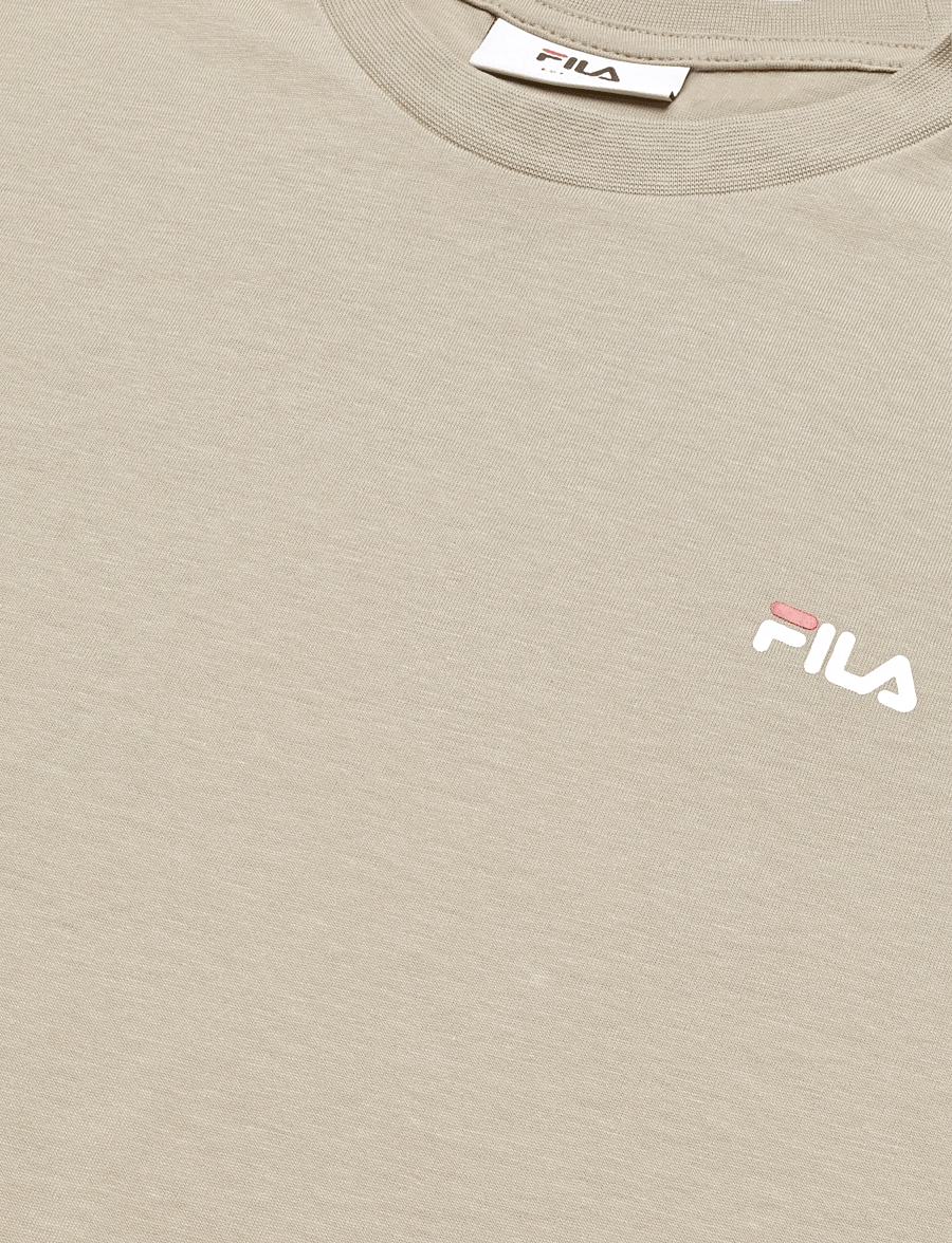 FILA - LAAS regular tee - oberteile & t-shirts - weathered teak - 2