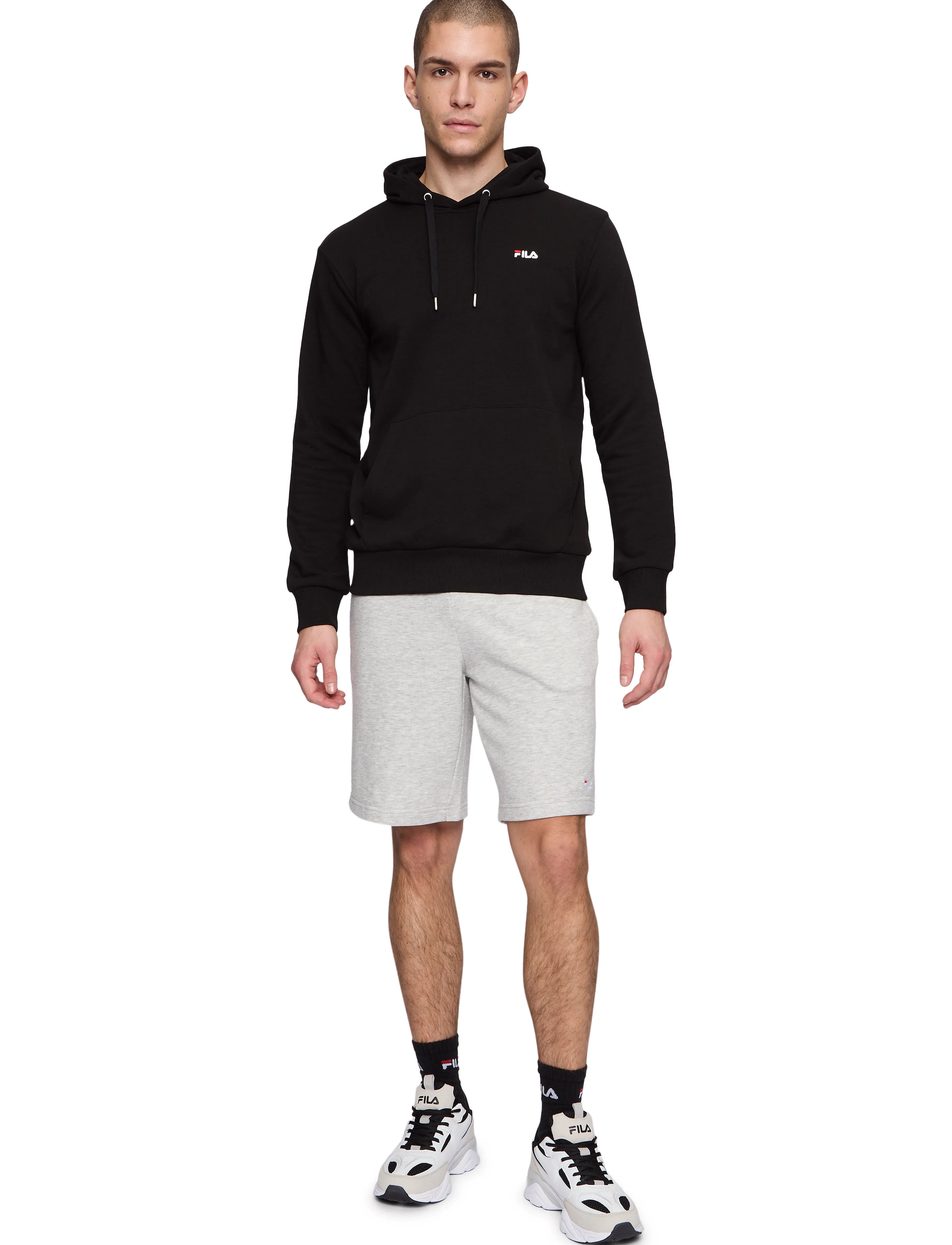 FILA Lumezzane Hoodie, M, Black, Sport Sweatshirts & Hoodies > Sport Hoodies, Herre