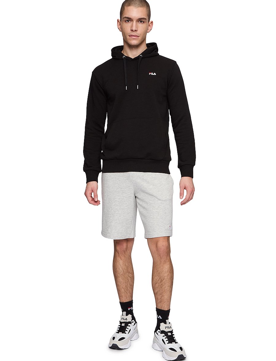 FILA - LUMEZZANE hoodie - overdele - black - 0