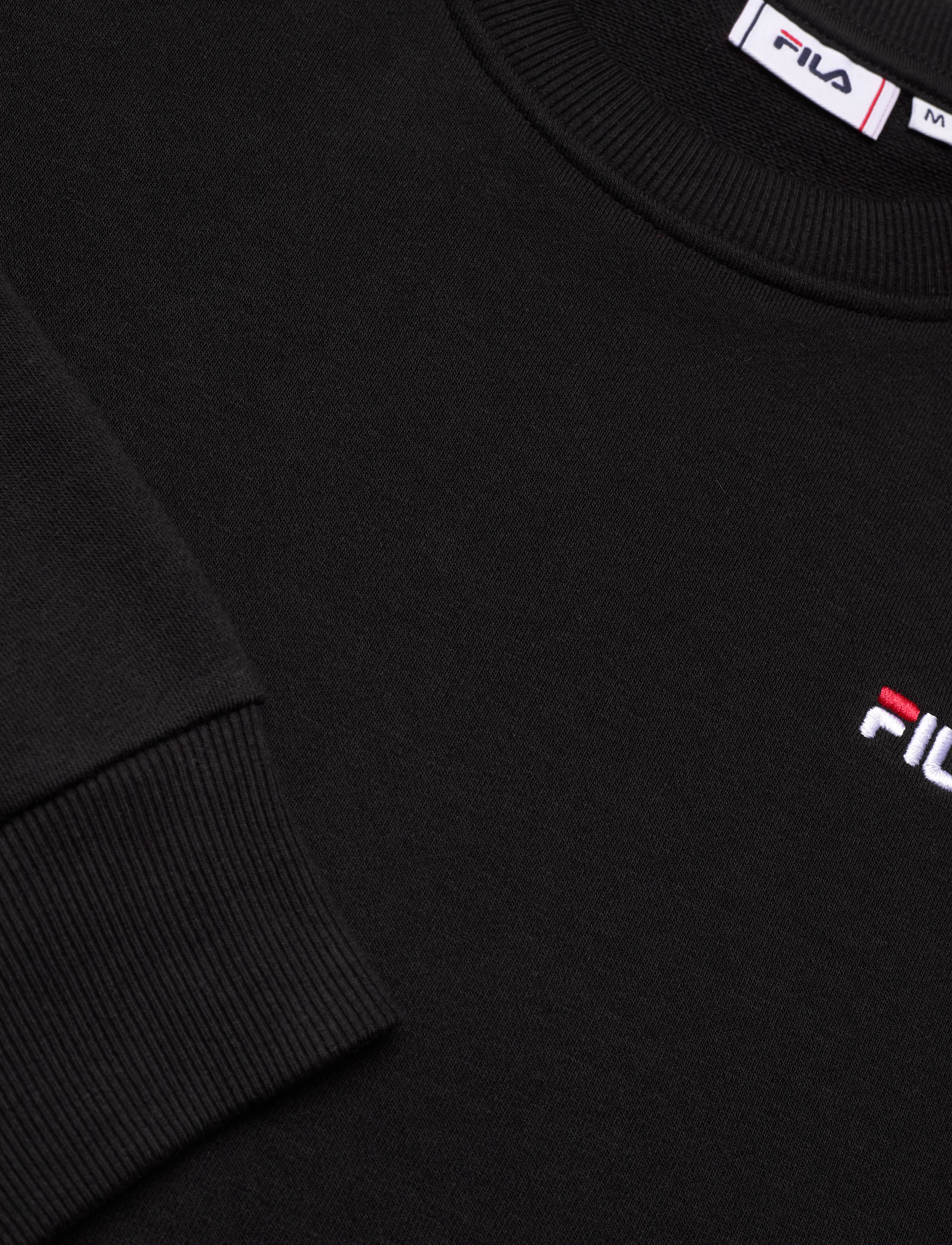FILA - LEVERANO regular crew sweat - sport - black - 2