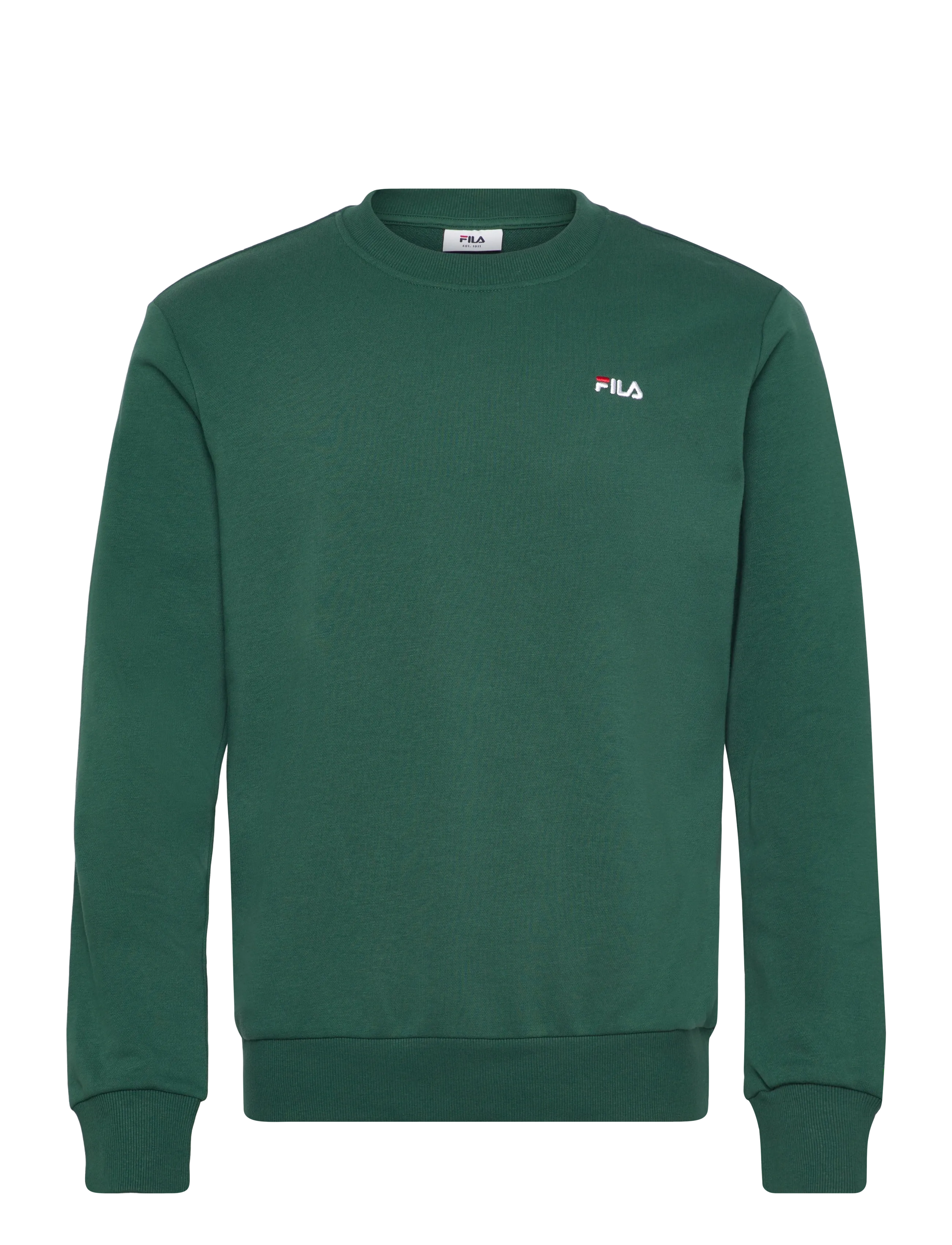 FILA LEVERANO regular crew sweat - FILA - POSY GREEN / green