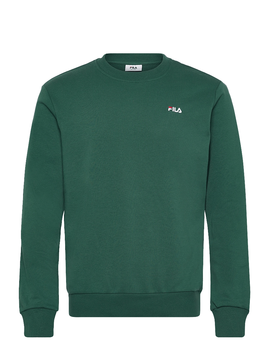 FILA - LEVERANO regular crew sweat - tops - posy green - 1