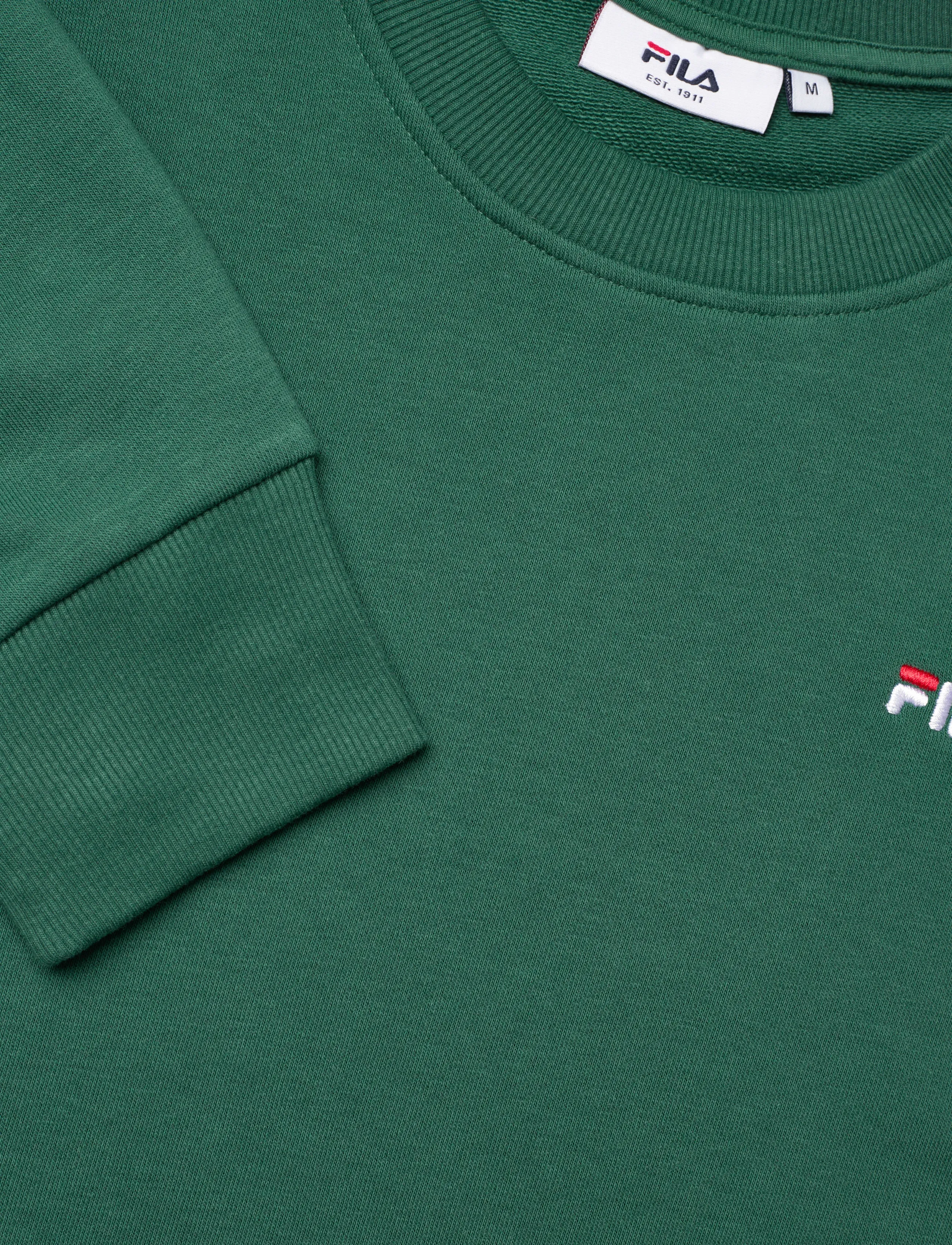FILA - LEVERANO regular crew sweat - oberteile - posy green - 2