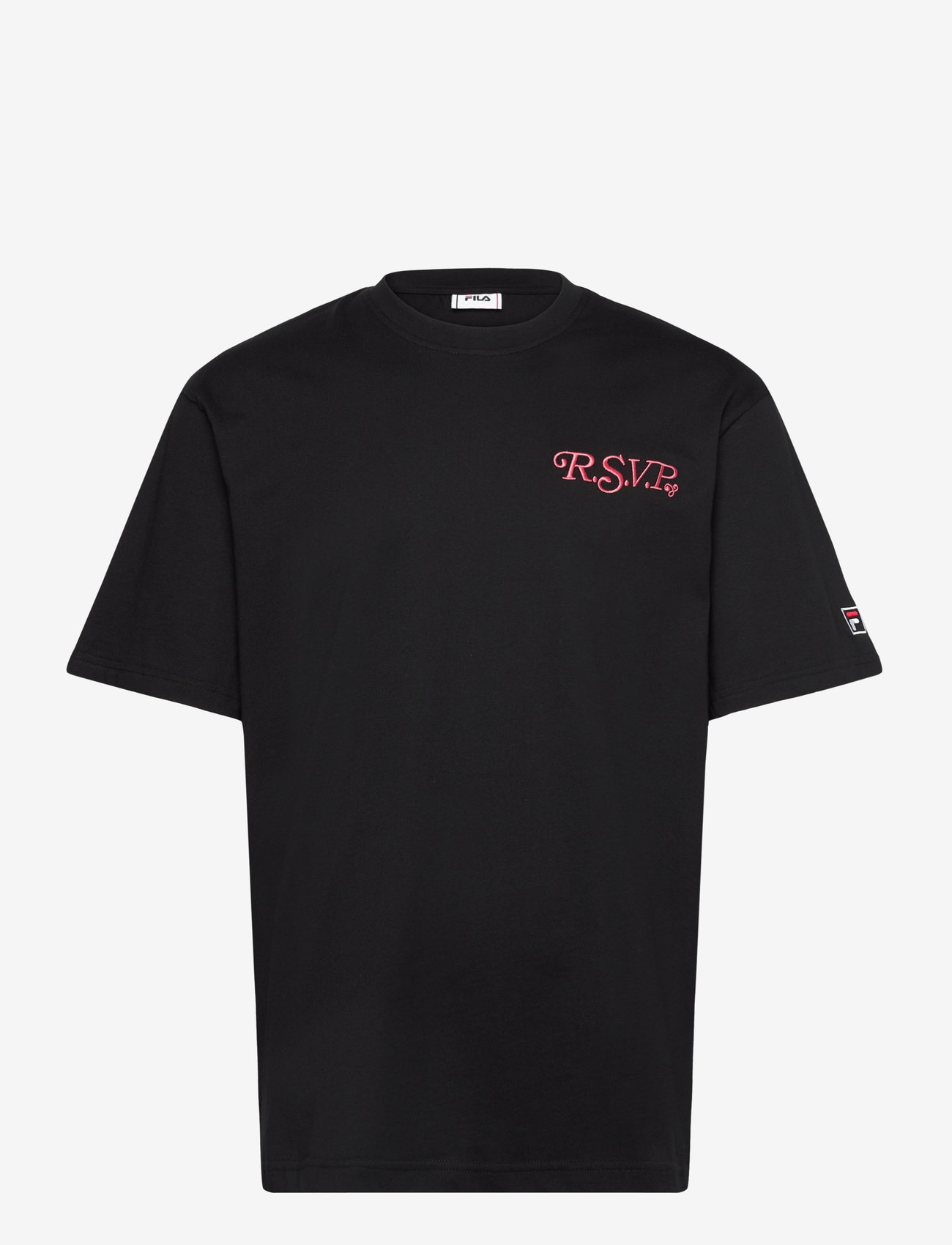 FILA - LANGEWEG - t-shirts - black - 0