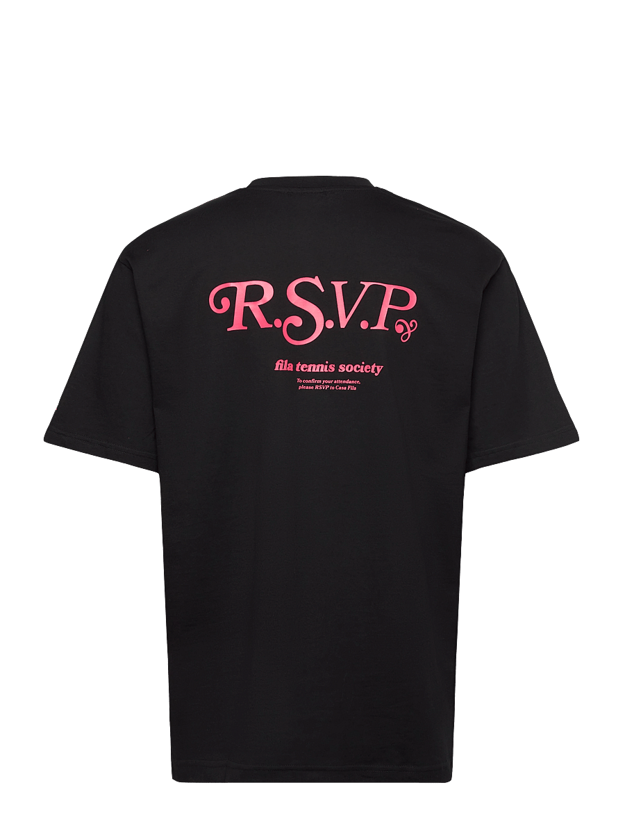 FILA - LANGEWEG loose tee - t-shirts - black - 1