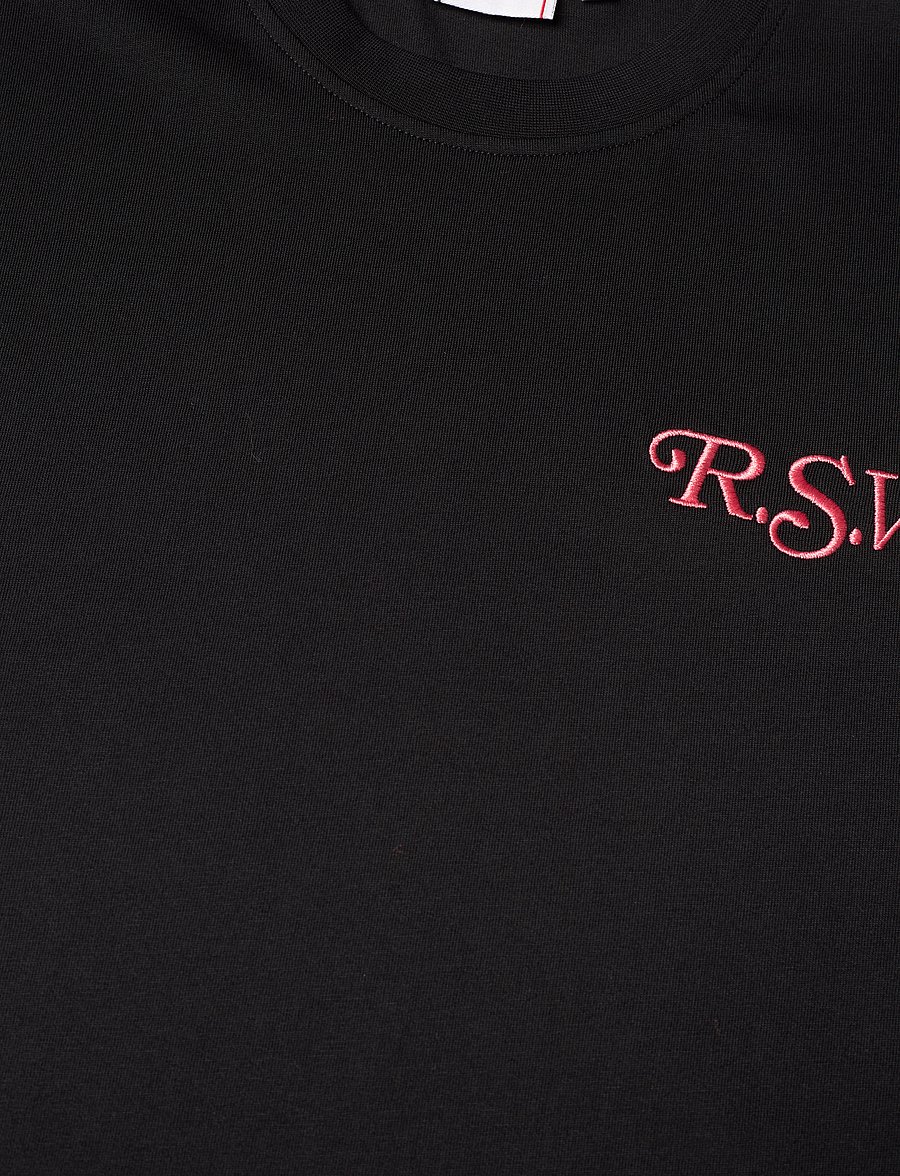 FILA - LANGEWEG loose tee - t-shirts - black - 2