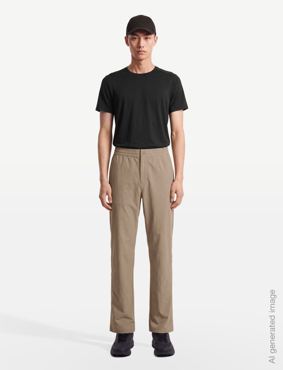 FILA - HIGH TIDE relaxed 4-way stretch trousers - casual - weathered teak - 0
