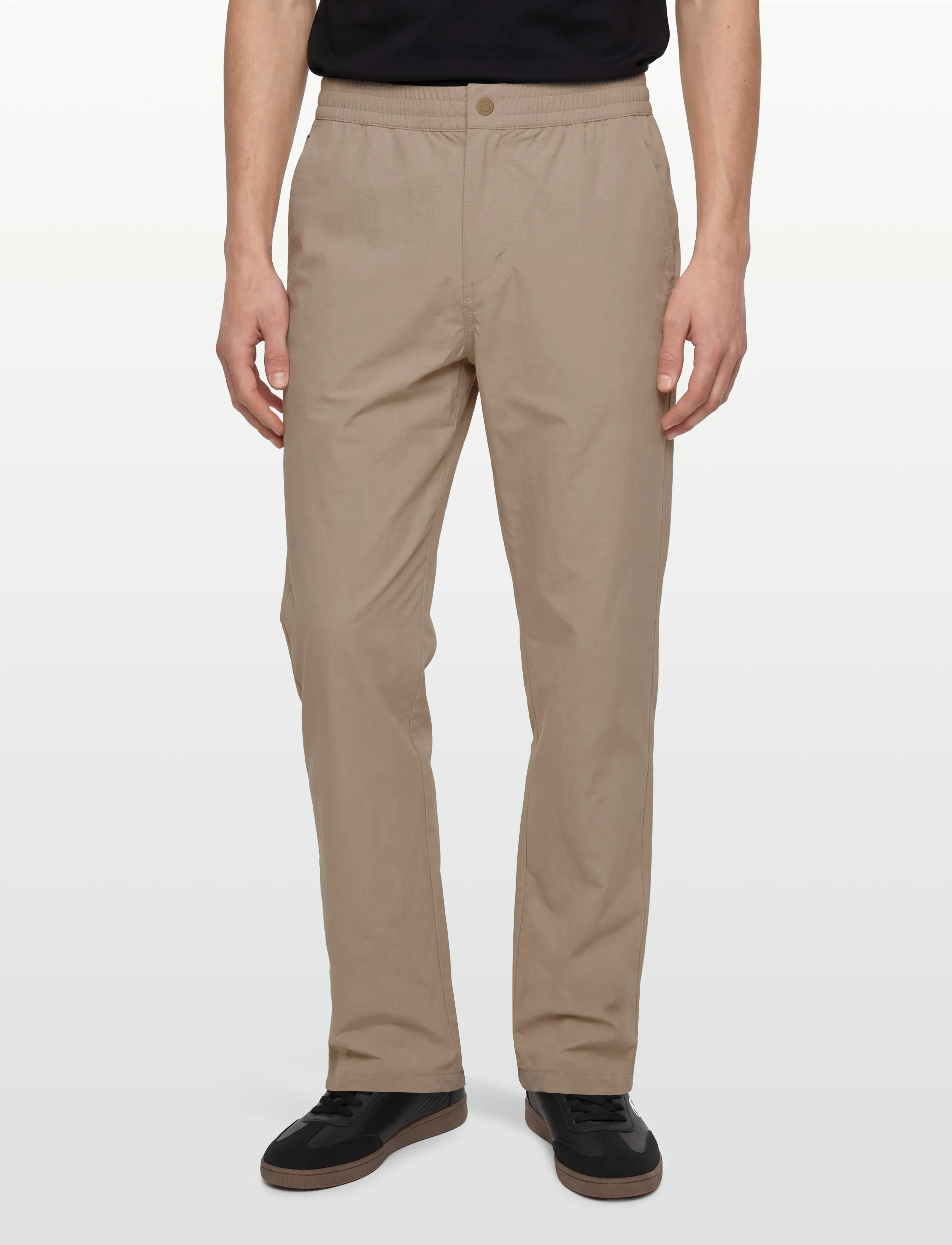 FILA - HIGH TIDE relaxed 4-way stretch trousers - vabaajapüksid - weathered teak - 3