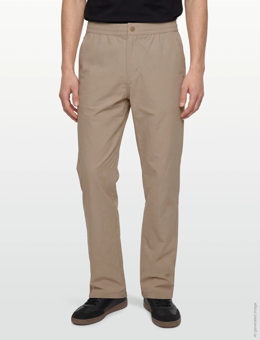 FILA - HIGH TIDE relaxed 4-way stretch trousers - vabaajapüksid - weathered teak - 3