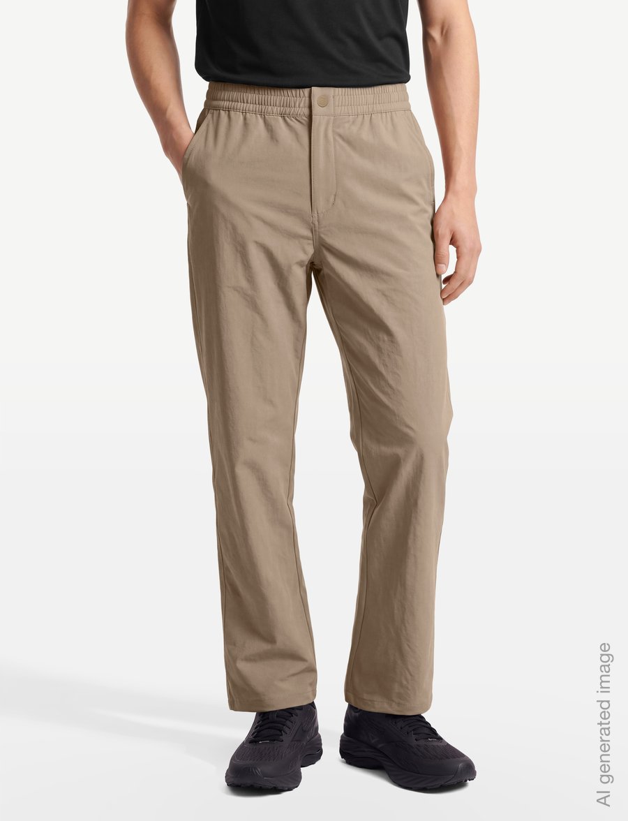 FILA - HIGH TIDE relaxed 4-way stretch trousers - casual - weathered teak - 3